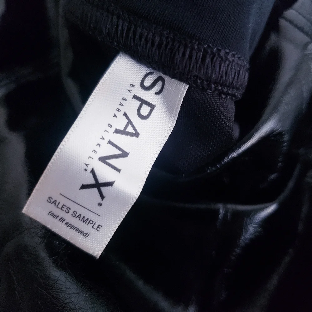 Spanx Faux Pleather Skinny Leggins